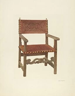 Armchair, 1941. Creator: Robert W.R. Taylor