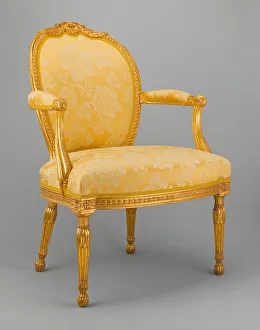 Armchair, England, 1770 / 75. Creator: Thomas Chippendale