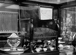 Display Case Prints: Armchair of the Marquis De Lafayette