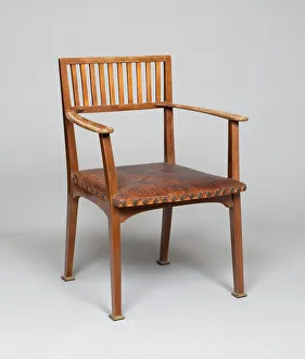 Armchair Gallery: Armchair No. 8, Austria, 1898 / 99. Creator: Otto Wagner