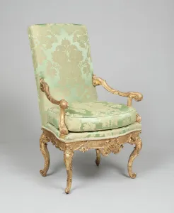 Armchair Gallery: Armchair, Venice, c. 1745. Creator: Unknown