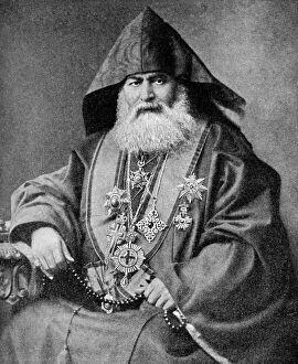 Images Dated 24th November 2007: Armenian Patriarch, leader of the oldest national christian church, 1922