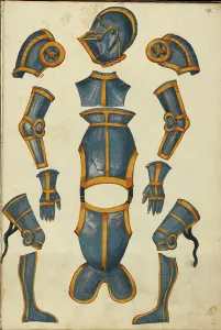 Tournament Book Prints: Armor, about 1560-1570. Creator: Unknown