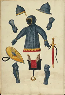 Tournament Book Prints: Armor, about 1560-1570. Creator: Unknown