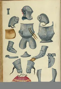 Tournament Prints: Armor, about 1560-1570. Creator: Unknown