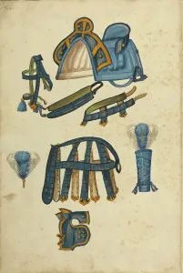 Tournament Prints: Armor, about 1560-1570. Creator: Unknown