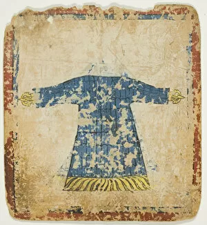 Tibetan Buddhism Gallery: Armor Shirt, from a Set of Initiation Cards (Tsakali), 14th / 15th century