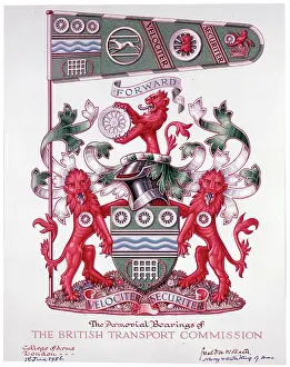 Latin Prints: The Armorial Bearings of the British Transport Commission