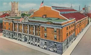Curteich Chicago Collection: Armory, 1942. Artist: Caufield & Shook