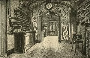 Abbotsford Gallery: The Armory at Abbotsford, 1882. Creator: Unknown