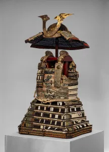 Cuirass Prints: Armour of Ashikaga Takauji (1305-1358), Japanese, early 14th century. Creator: Unknown