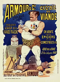 Fin De Siecle Collection: Armour & Co. Extrait de Viande, 1891. Creator: Guillaume, Albert (1873-1942)