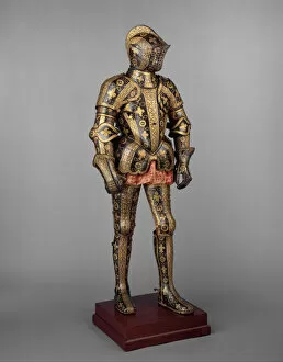 Clifford Collection: Armour Garniture of George Clifford (1558-1605), Third Earl of Cumberland, British, 1586