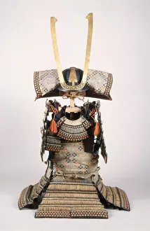 Gilt Copper Prints: Armour, Japanese, early 14th-early 15th century. Creator: Unknown