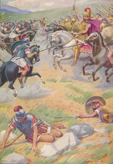 Macgregor Gallery: The armour of Pyrrhus was richer and more beautiful than that of his soldiers, c1912 (1912)