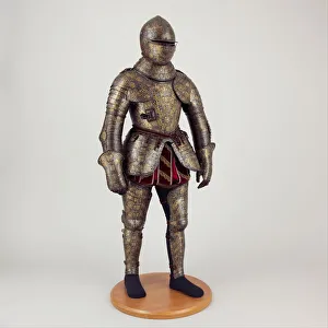 Armour (with Matching Shaffron and Saddle Plates), Italian, Milan, ca. 1600