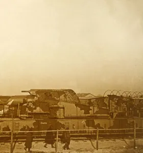 Camouflage Collection: Armoured train, c1914-c1918