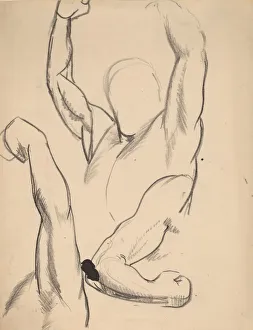 Bellows George Wesley Gallery: Arms of a Boxer, 1916. Creator: George Wesley Bellows