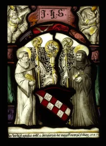Silver Stain Prints: Arms of the Cistercian Order, 1547. Creator: Unknown