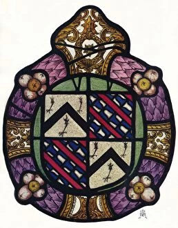 Henry Vii Gallery: Arms of Sir Reginald Bray, K.G. c1900, (1936)