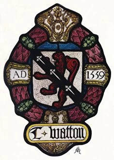 Typeface Gallery: The Arms of Thomas Watton, c1900, (1936)
