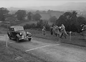 Swac Prints: Armstrong-Siddeley of HK Roberts competing in the South Wales Auto Club Welsh Rally