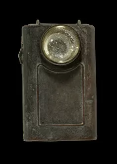 Army belt flashlight, 1917. Creator: Beacon Electric Works