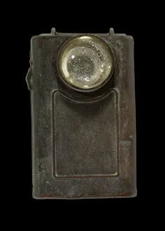 Equipment Prints: Army belt flashlight, 1917. Creator: Beacon Electric Works