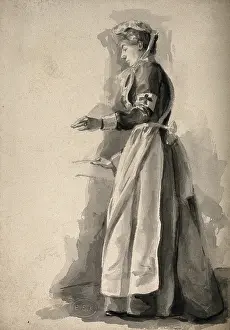 An army nurse. Creator: Unknown