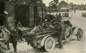 Mail Prints: Army post office, First World War, c1915, (c1920). Creator: Unknown