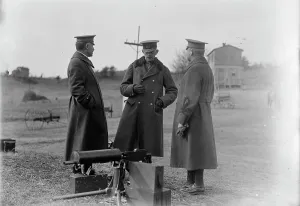 Research And Development Prints: Army, U.S. Machine Gun Tests, 1918