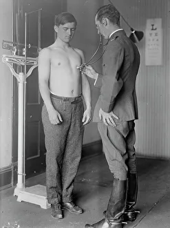 Chest Prints: Army, U.S. Physical Examination, 1917