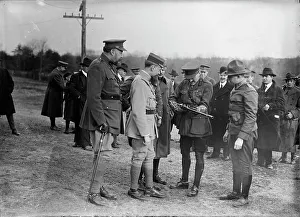 Army, U.S. Rifle Tests, 1918. Creator: Harris & Ewing. Army, U.S. Rifle Tests, 1918. Creator: Harris & Ewing