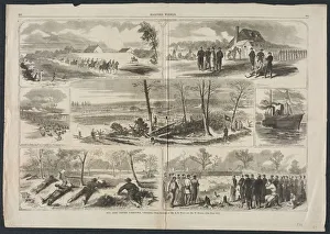 Our Army before Yorktown, Virginia, 1862. Creator: Winslow Homer (American, 1836-1910)