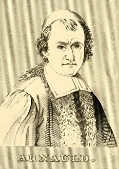 Fur Lined Prints: Arnauld, (1612-1694), 1830. Creator: Unknown