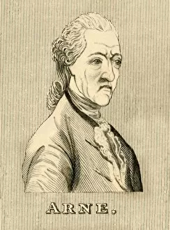 Arne, (1710-1778), 1830. Creator: Unknown