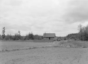 Berries Gallery: The Arnold farm, seen from road, Michigan Hill, Thurston County, Western Washington, 1939