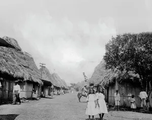 Panama Prints: Arrajan [sic], Panama, native street scene, c.between 1910 and 1920. Creator: Unknown