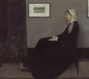 Arrangement in Grey and Black No. 1 (Portrait of the Artists Mother), 1871. Artist: Whistler, James Abbott McNeill (1834-1903)