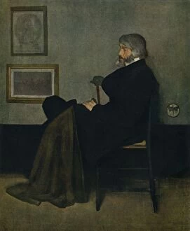 Carlyle Collection: Arrangement in Grey and Black, No.2: Thomas Carlyle, c1872. Artist: James Abbott McNeill Whistler