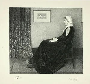 Whistler J Mcneill Prints: Arrangement in Grey and Black: Portrait of the Artist's Mother