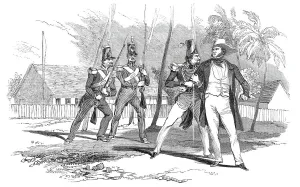 Arrested Collection: The Arrest, 1844. Creator: Unknown
