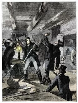 Cassells Illustrated History Of England Collection: The arrest of the Cato Street conspirators, 1820 (c1895)