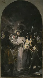 Passion Procession Prints: The Arrest of Christ, 1798. Artist: Goya, Francisco, de (1746-1828)