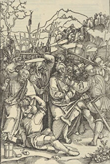 Images Dated 3rd December 2020: The Arrest of Christ, from Speculum passionis domini nostri Ihesu Christi, 1507