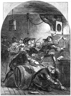 Jacobite Collection: Arrest of Jacobites, (19th century)