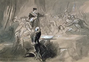 Shock Prints: Arrest of Lord Hastings, c1856-1859. Artist: Sir John Gilbert