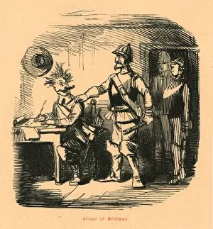 The Comic History Of England Gallery: Arrest of Wildman, 1897. Creator: John Leech
