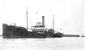 Collision Prints: Arrested in the Downs: the Belgian steamer Prince Charles de Belgique