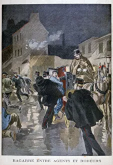 Gendarme Prints: Arrested by the police, Paris, 1900